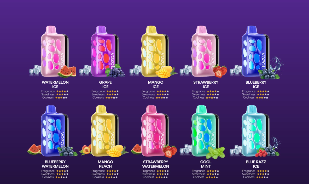 Kit jetable rechargeable Vozol Rave 40000 Puffs
