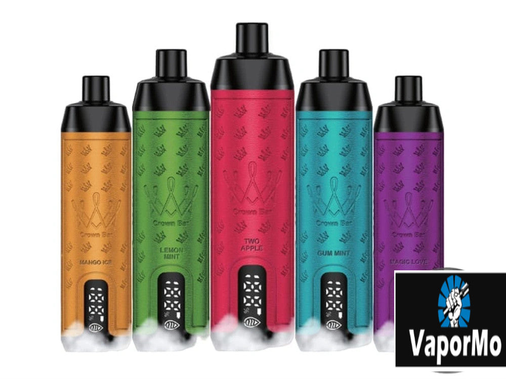 Kit jetable rechargeable AL Fakher Crown Bar Pro 8000 Puffs Pas Cher France frvapormo Kit jetable rechargeable AL Fakher Crown Bar Pro 8000 Puffs Pas Cher France frvapormo