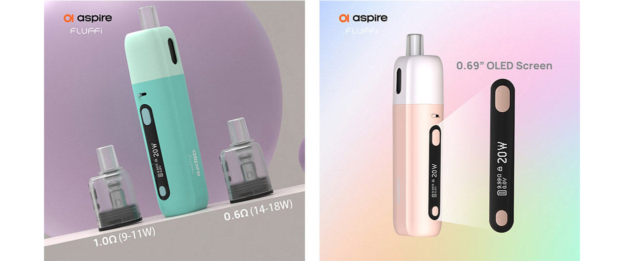 Kit de Pod Aspire Fluffi 1500mAh