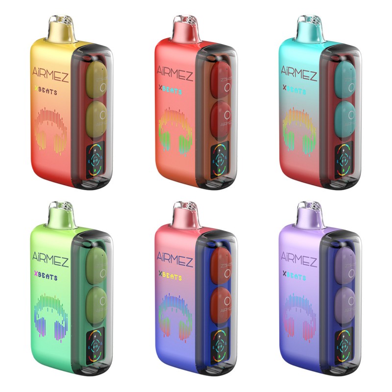 Kit jetable AiRMEZ Xbeats 40000 Puffs avec écouteurs TWS