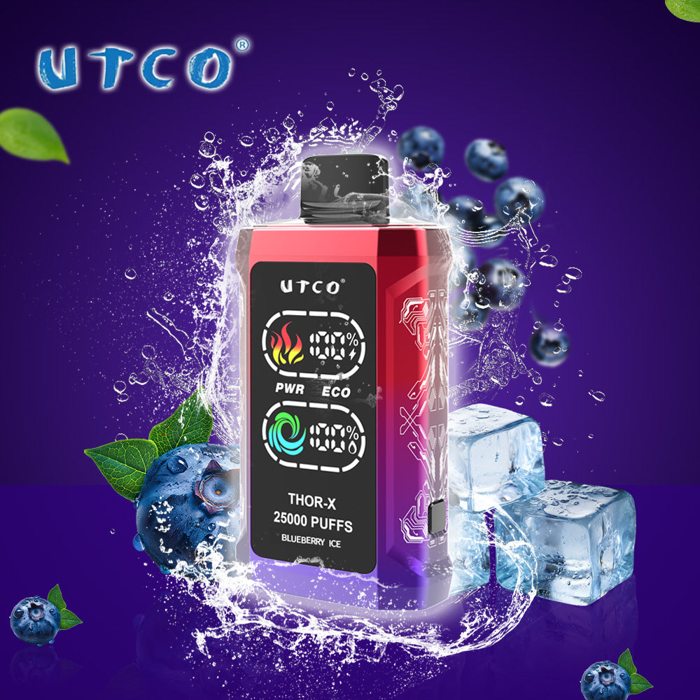 Vape jetable UTCO Thor-X 25000 bouffées Pré-remplie