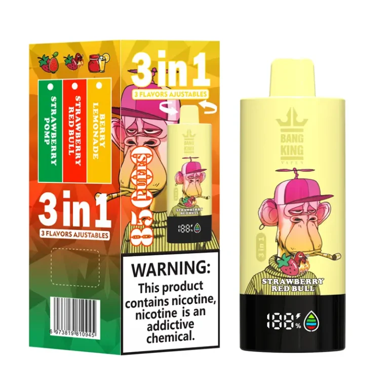 Kit jetable Bang King Triple 85K 3in1 (85000 Puffs)