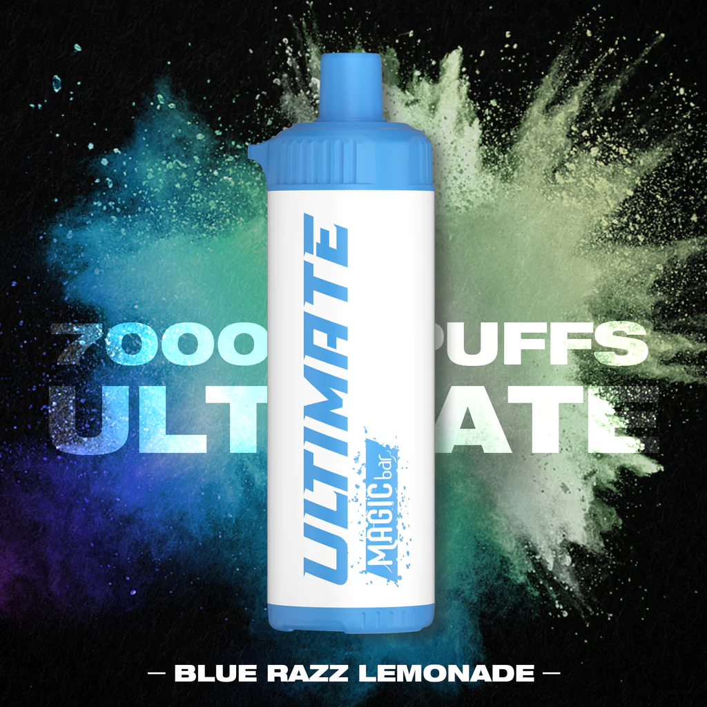 Magic Bar Ultimate 7000 Puffs 20mg Kit Jetable Rechargeable 650Mah 15ml