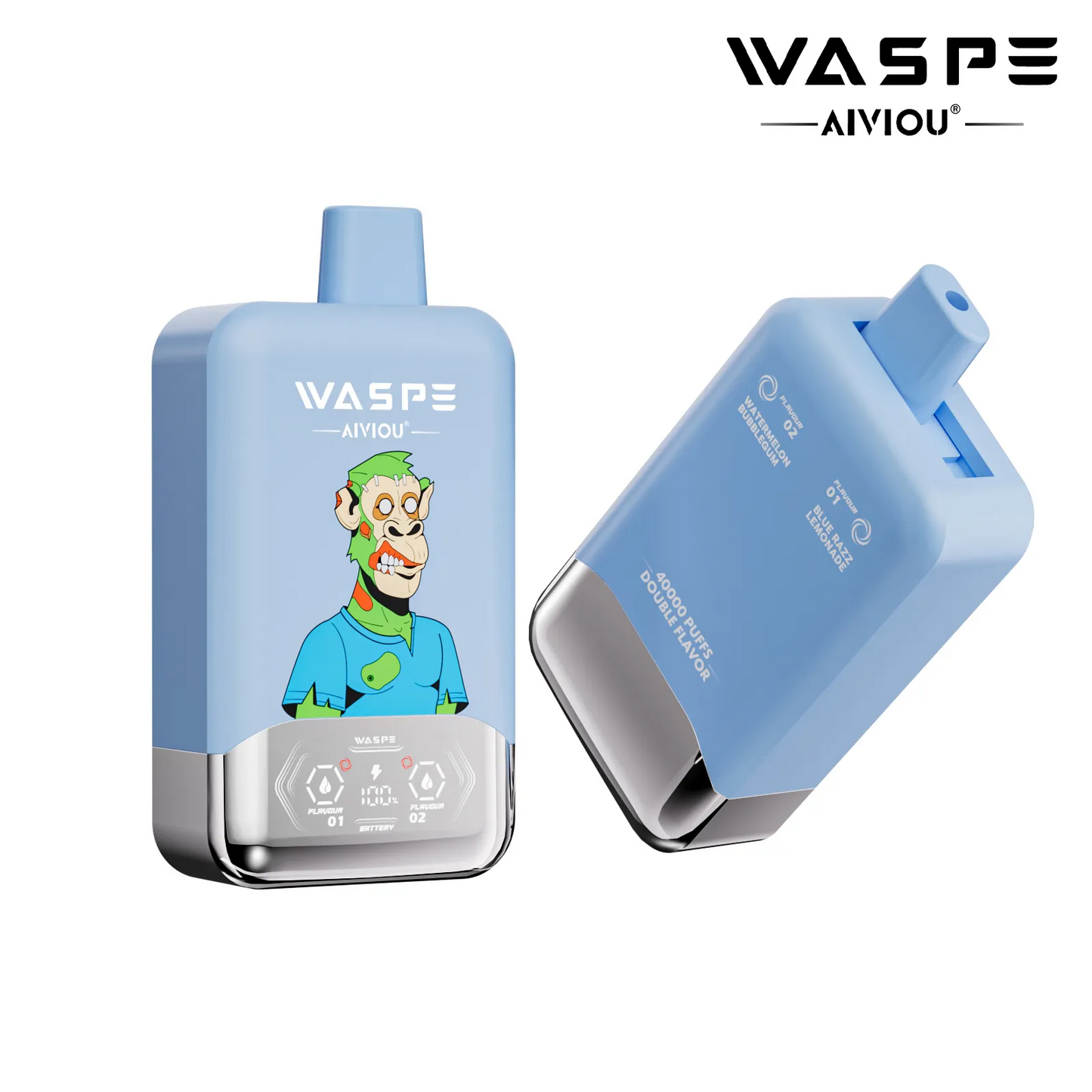 Kit jetable WASPE FIHP 40000 Puffs (Double Flavor)