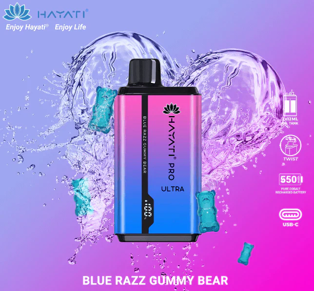 Kit jetable Hayati Pro Ultra 15000 puffs (Double Flavor)