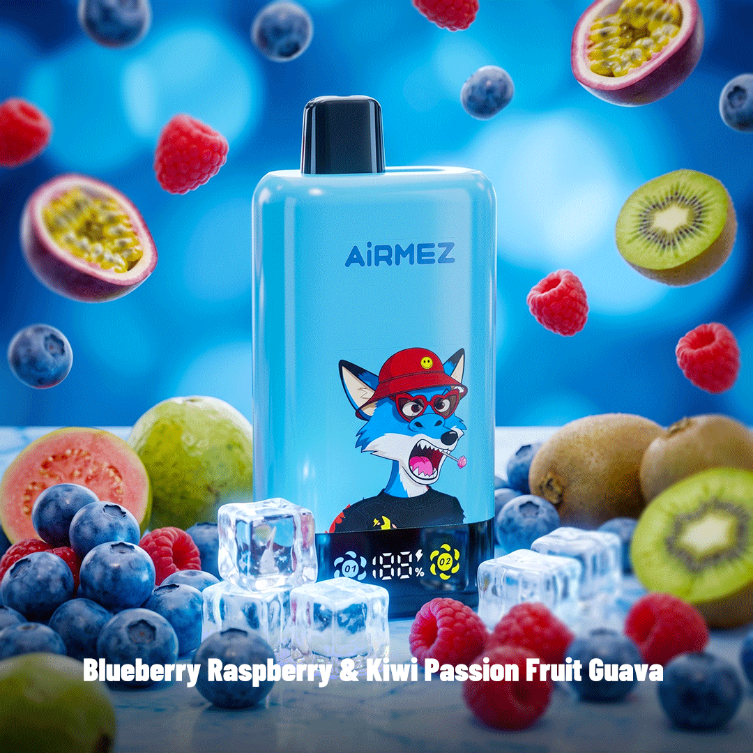 Kit jetable AiRMEZ Fox 2in1 Pro 80K 80000 Puffs