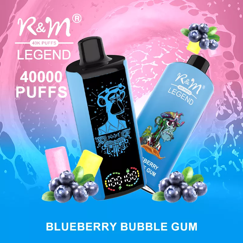 Kit jetable rechargeable R&M LEGEND 40000 Puffs (10 pièces/paquet)