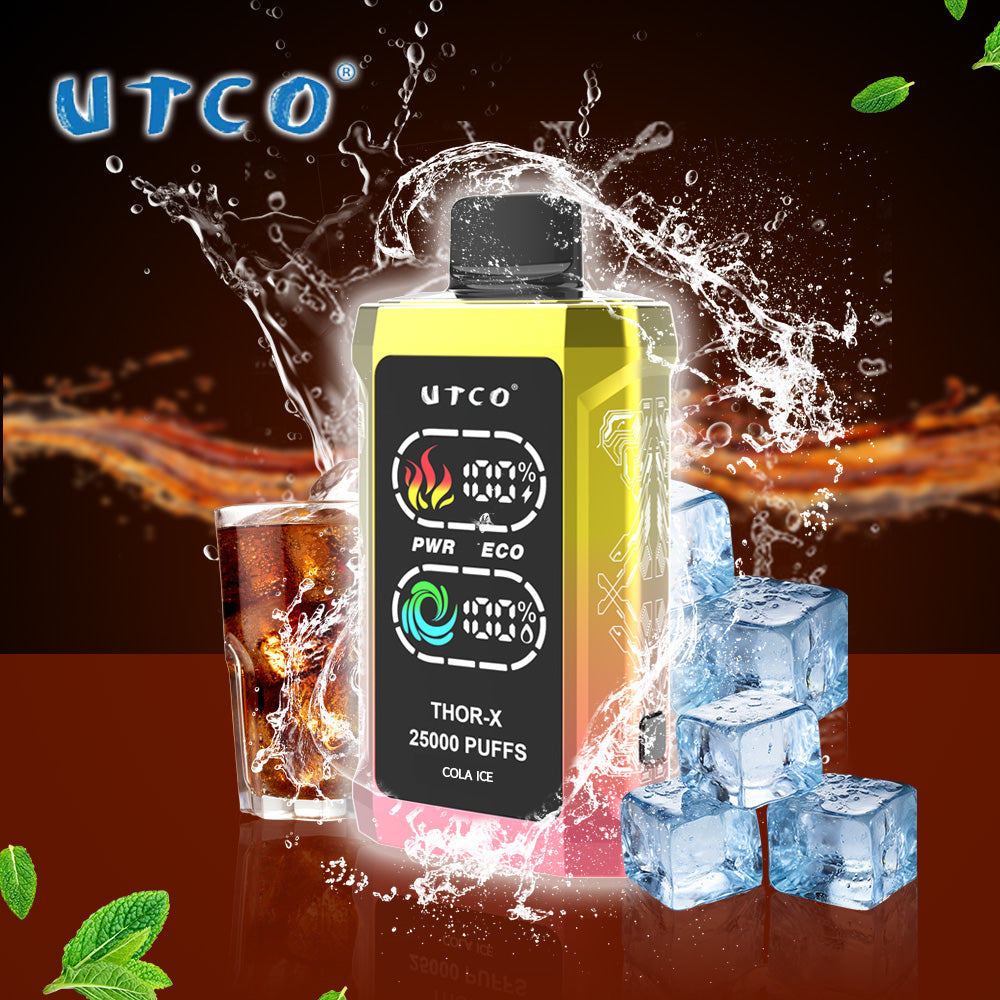 Vape jetable UTCO Thor-X 25000 bouffées Pré-remplie