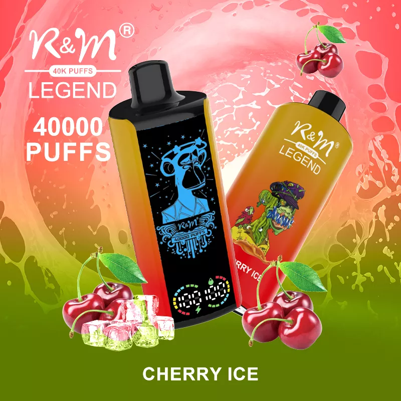 Kit jetable rechargeable R&M LEGEND 40000 Puffs (10 pièces/paquet)