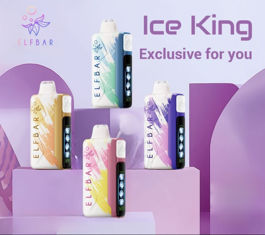 Kit jetable rechargeable ELF Bar Ice King 30K (30000 Puffs)