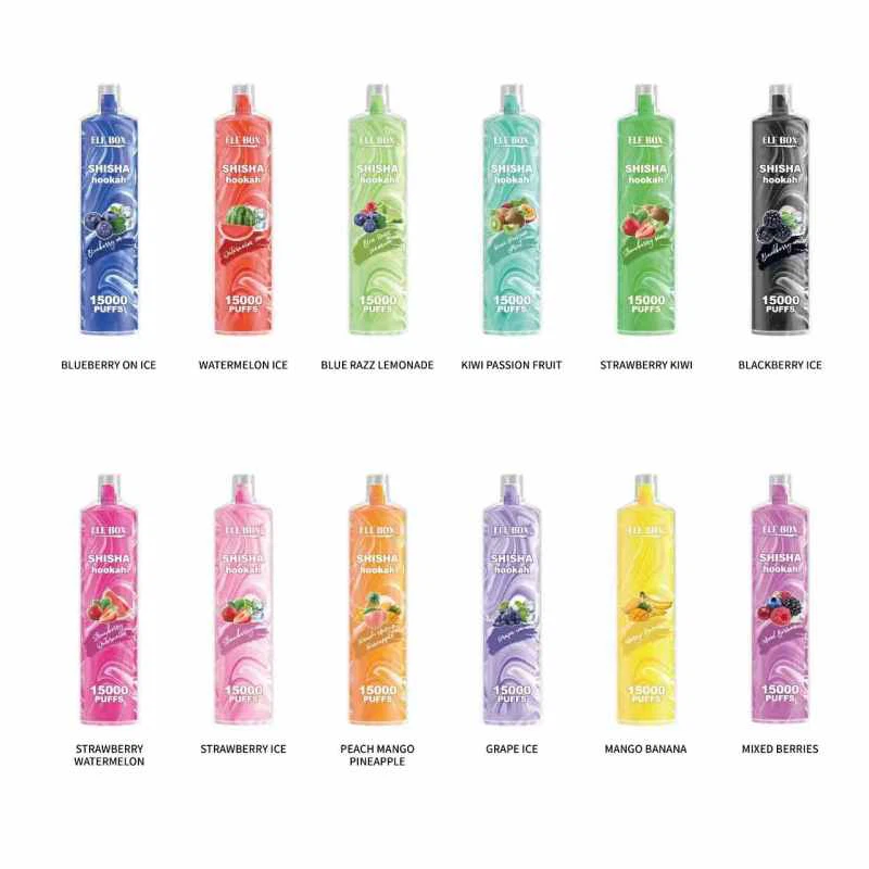 Kit jetable ELF BOX LS 15000 15K Puffs Shisha Hookah
