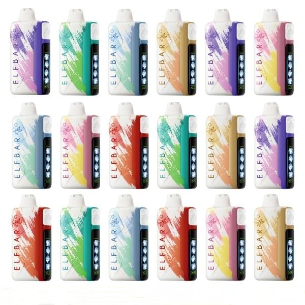 Kit jetable rechargeable ELF Bar Ice King 30K (30000 Puffs) France Boutique  en Ligne  frvapormo