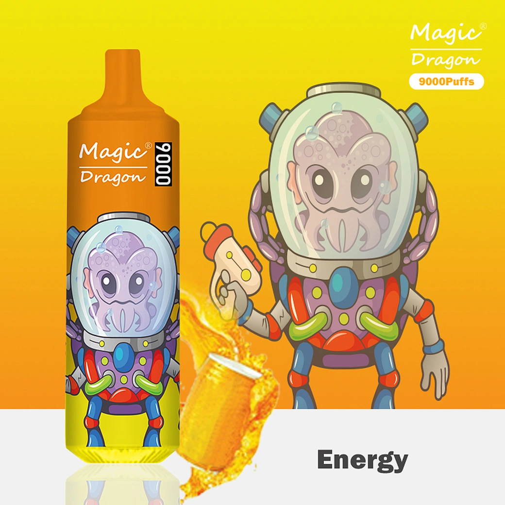 Kit jetable rechargeable Komodo Magic Dragon 9000 bouffées 18 ml (10 pièces/paquet)