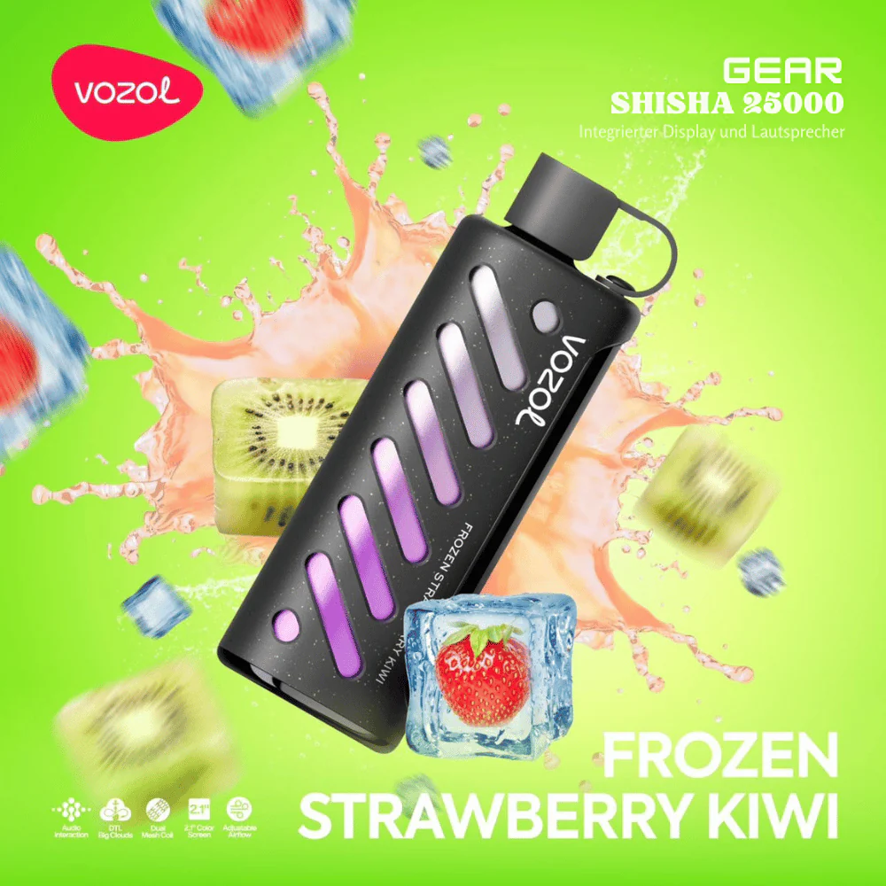 Kit jetable Vozol GEAR SHISHA 25000 Puffs