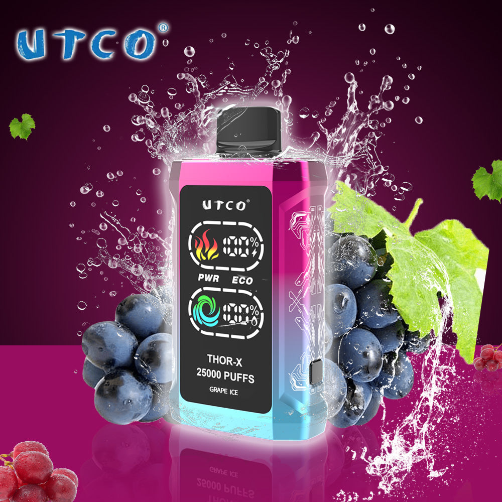 Vape jetable UTCO Thor-X 25000 bouffées Pré-remplie