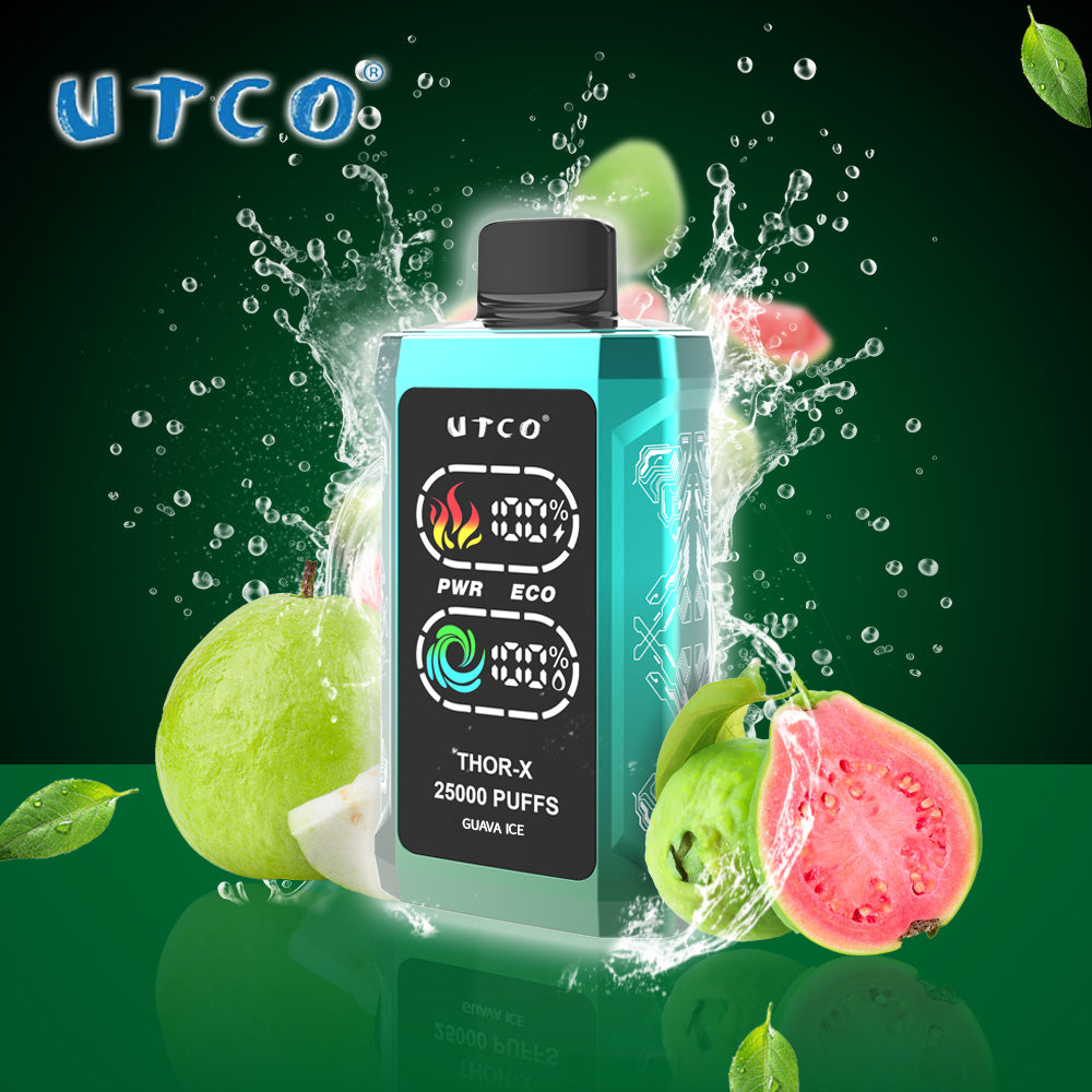 Vape jetable UTCO Thor-X 25000 bouffées Pré-remplie