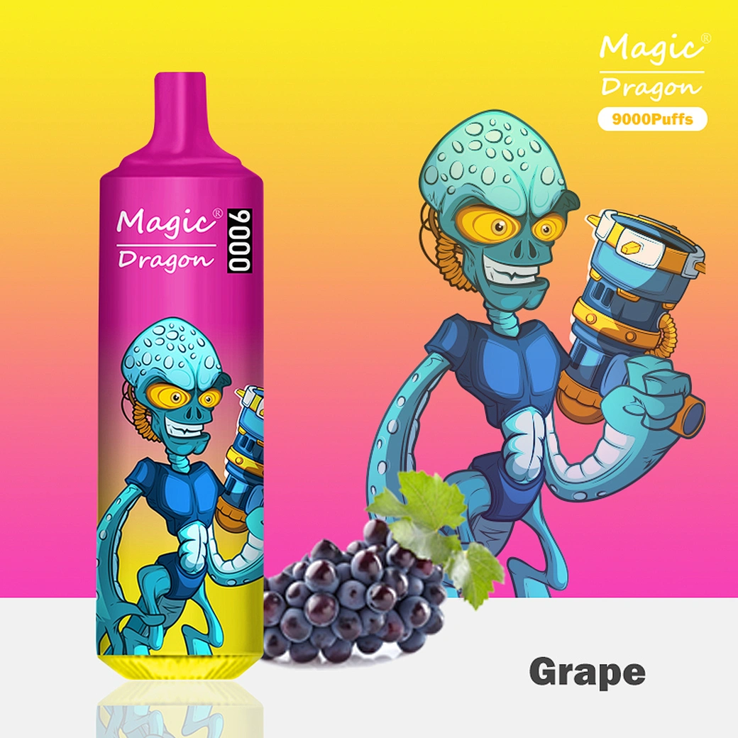 Kit jetable rechargeable Komodo Magic Dragon 9000 bouffées 18 ml (10 pièces/paquet)