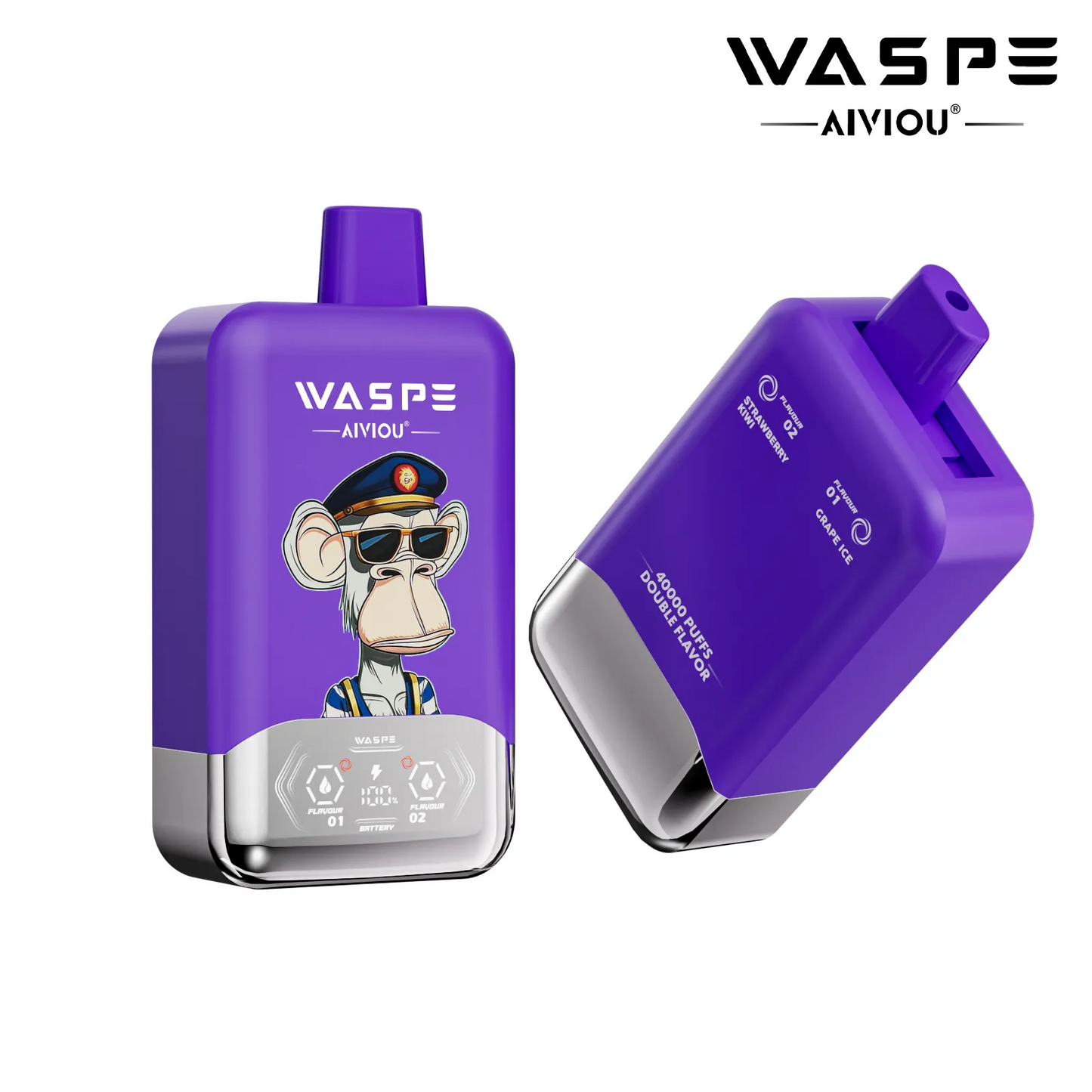 Kit jetable WASPE FIHP 40000 Puffs (Double Flavor)