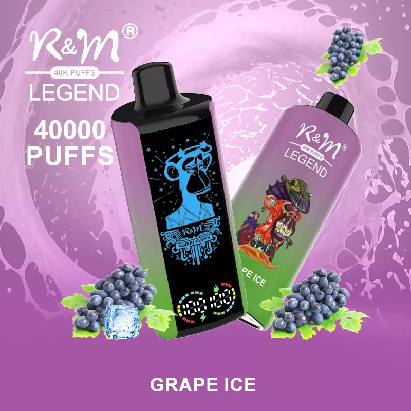 Kit jetable rechargeable R&M LEGEND 40000 Puffs (10 pièces/paquet)