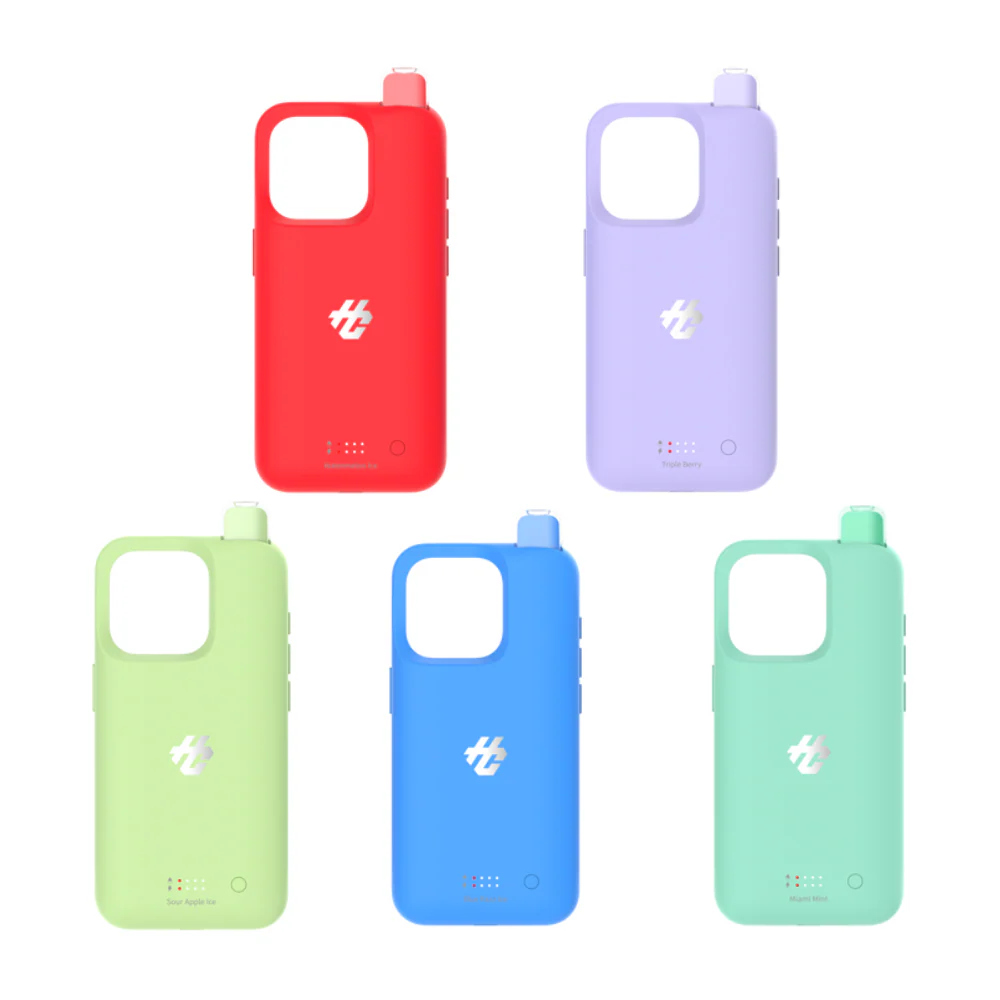 Kit jetable Humo Case iPhone 15 Pro 30K Puffs (30000 Puffs)