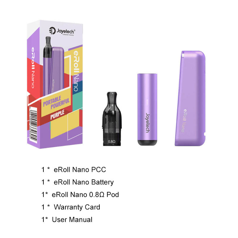 Kit Joyetech eRoll Nano Pod avec PCC Box