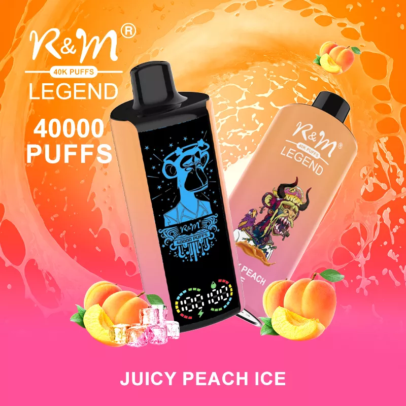 Kit jetable rechargeable R&M LEGEND 40000 Puffs (10 pièces/paquet)