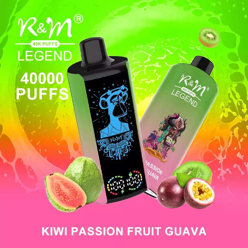 Kit jetable rechargeable R&M LEGEND 40000 Puffs (10 pièces/paquet)