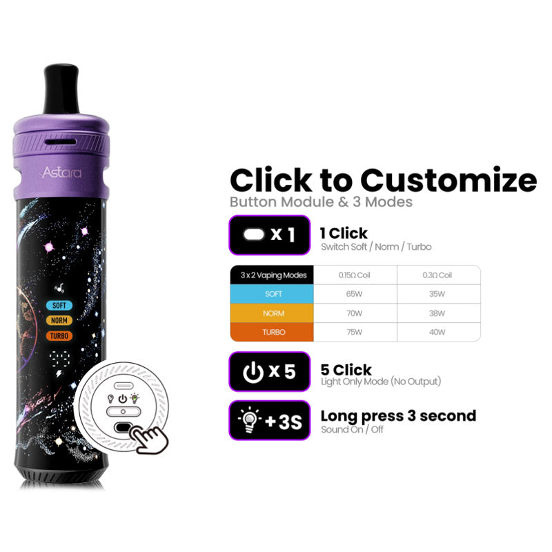 Kit Lost Vape Astara Pod 80W