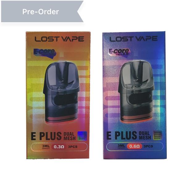 Cartouches à double maille Lost Vape E Plus 3 pièces/paquet
