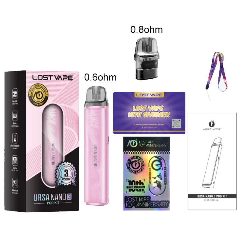 Kit Lost Vape Ursa Nano 3 1200mAh