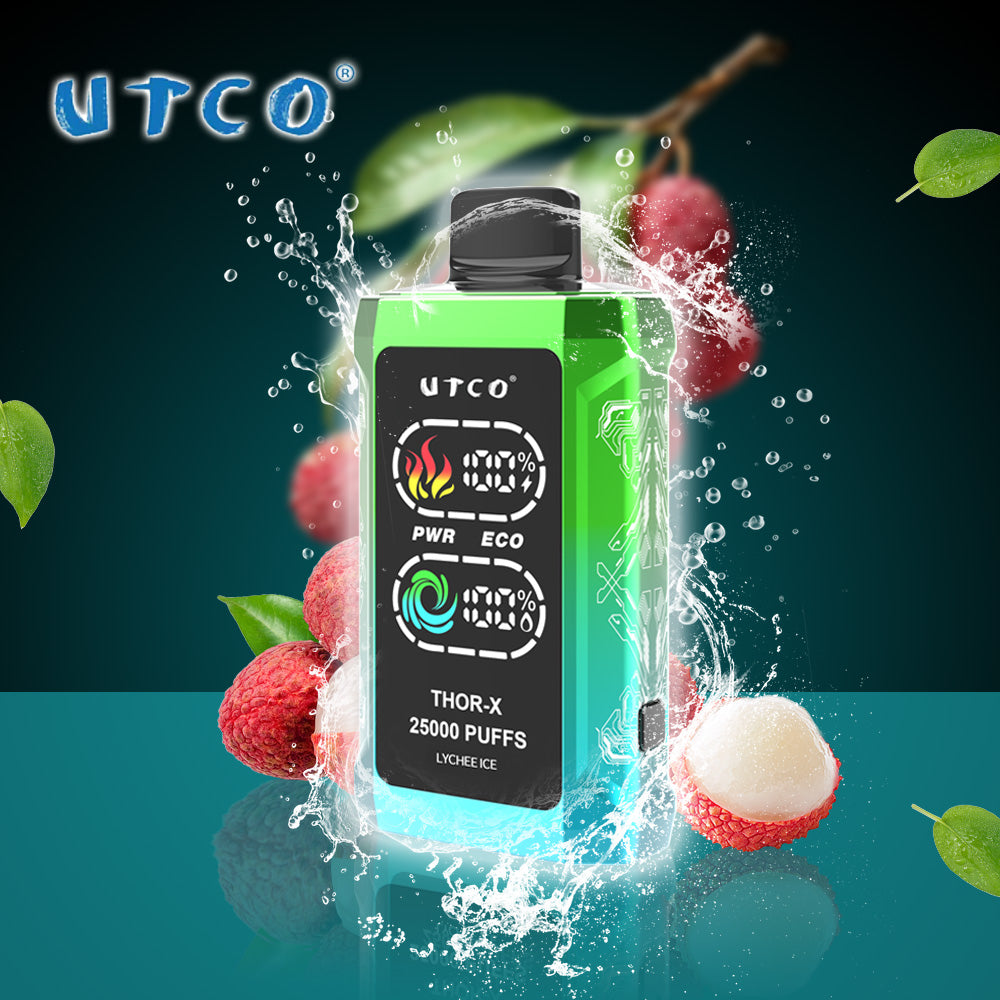 Vape jetable UTCO Thor-X 25000 bouffées Pré-remplie