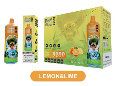 Kit jetable rechargeable RandM Tornado 9000 bouffées 18 ml (20mg)