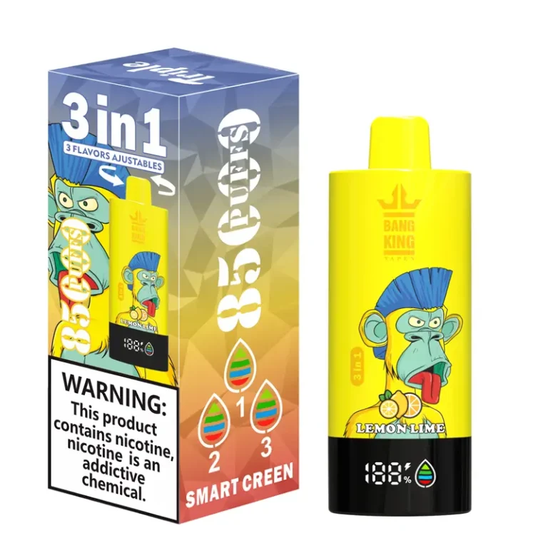 Kit jetable Bang King Triple 85K 3in1 (85000 Puffs)