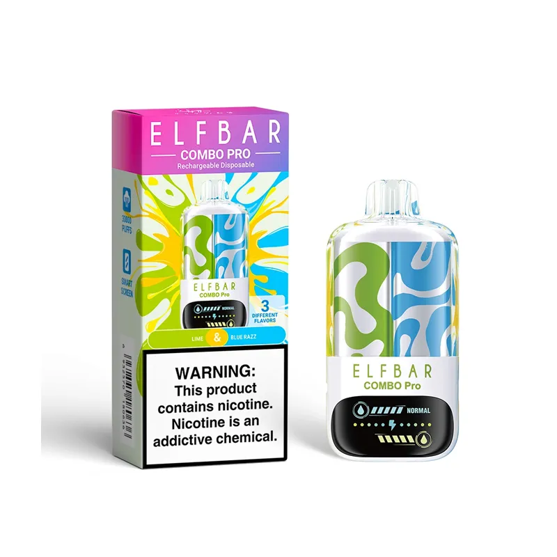 Kit jetable ELF Bar Combo Pro 30000