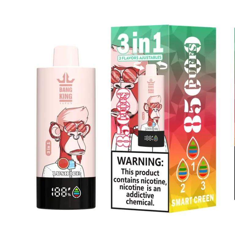 Kit jetable Bang King Triple 85K 3in1 (85000 Puffs)