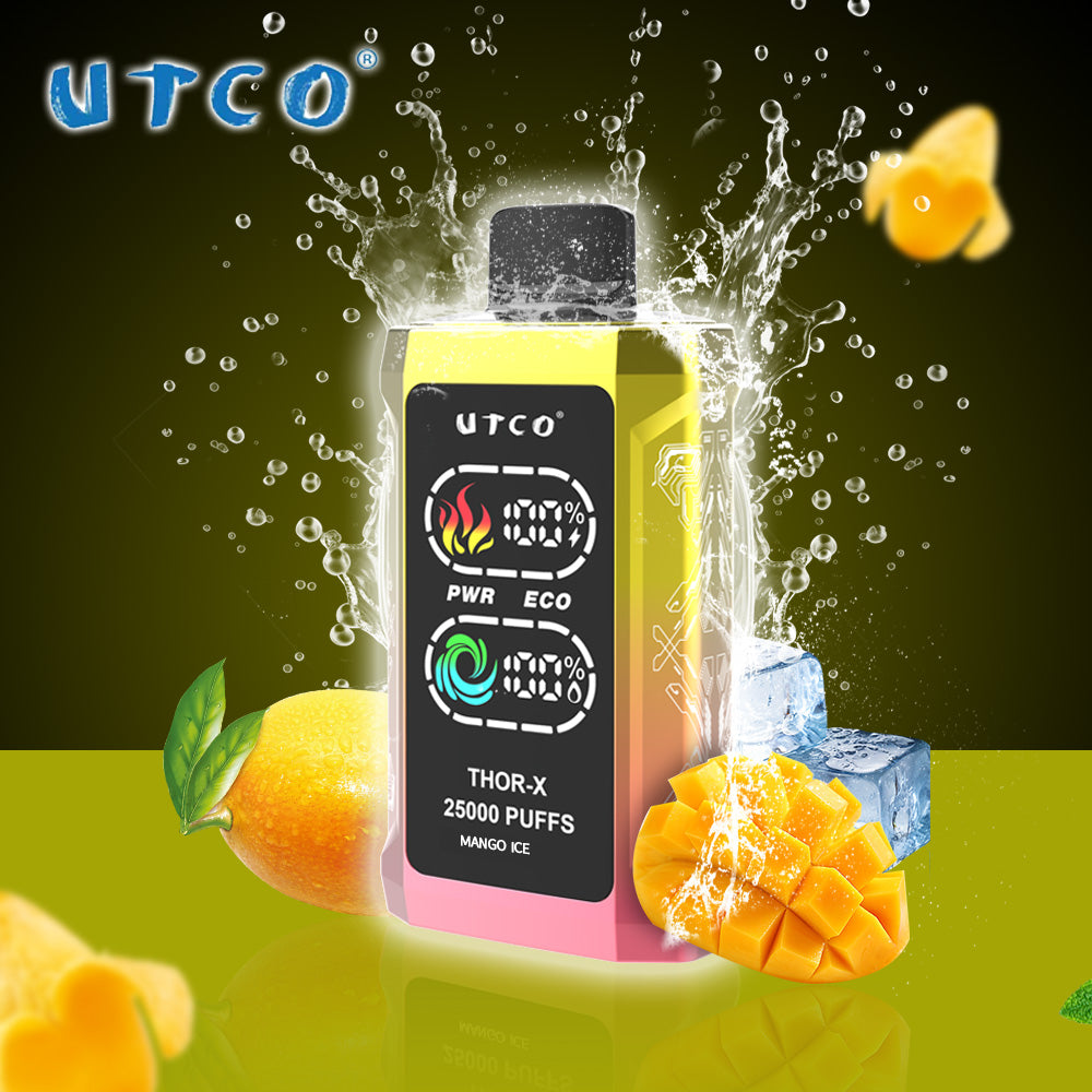 Vape jetable UTCO Thor-X 25000 bouffées Pré-remplie