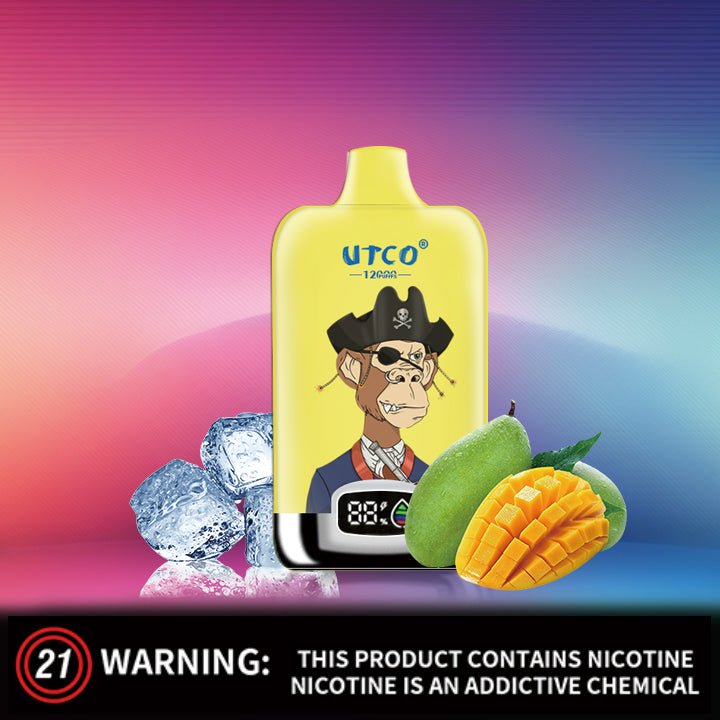 Kit jetable UTCO DIGITAL BOX 12000 bouffées