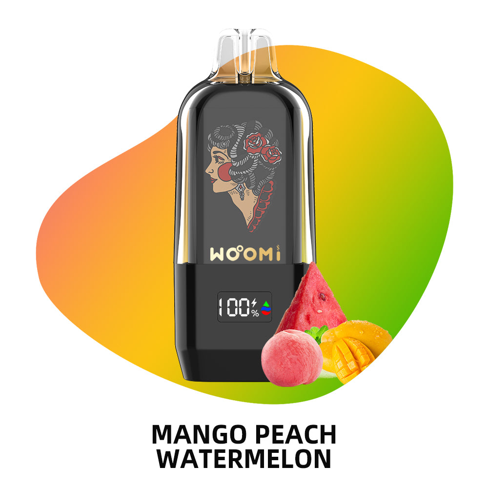 Kit jetable rechargeable Woomi Halo 15000 bouffées 10 pièces/paquet