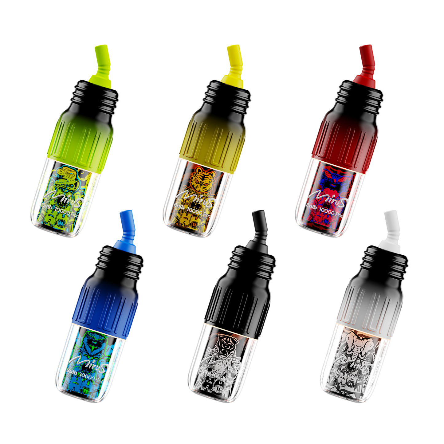 Mirus Bulb 10000 Kit Pod Prérempli Remplaçable 650mAh 15ml