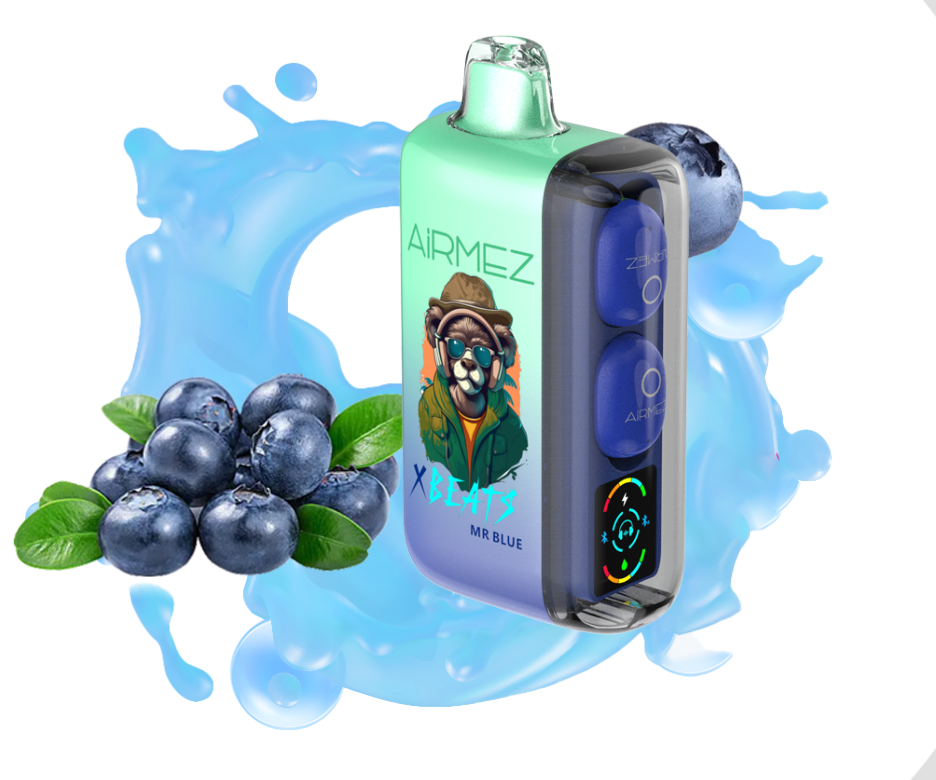 Kit jetable AiRMEZ Xbeats 40000 Puffs avec écouteurs TWS