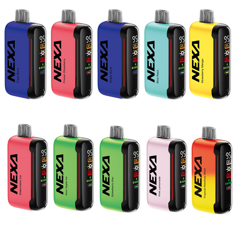 Kit jetable rechargeable Nexa N20000 20K Puffs Pas cher france frvapormo Kit jetable rechargeable Nexa N20000 20K Puffs Pas cher france frvapormo