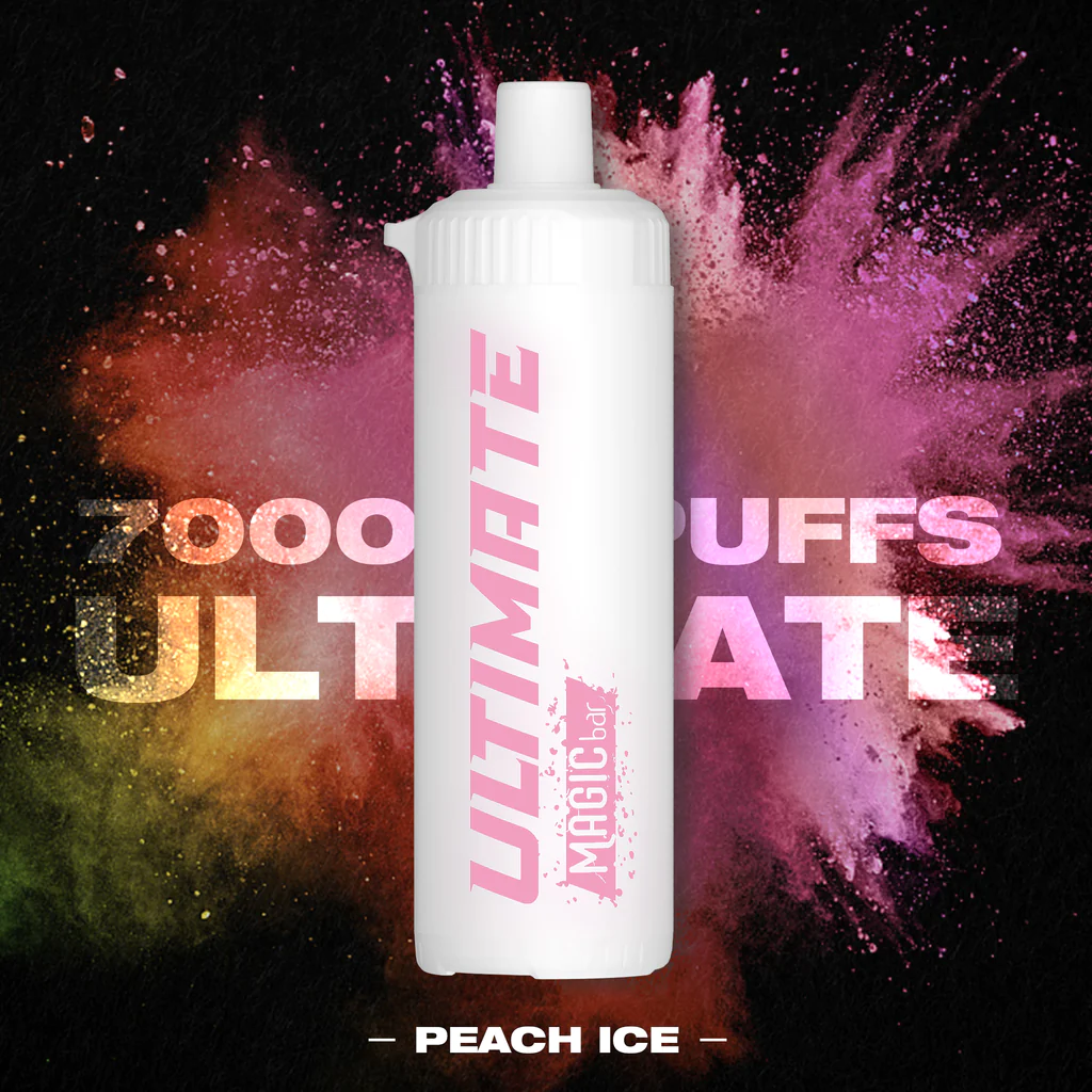 Magic Bar Ultimate 7000 Puffs 20mg Kit Jetable Rechargeable 650Mah 15ml