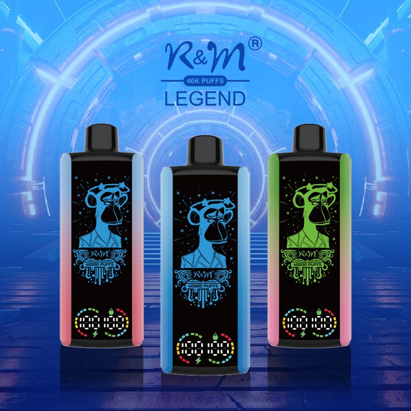 Kit jetable rechargeable R&M LEGEND 40000 Puffs (10 pièces/paquet)