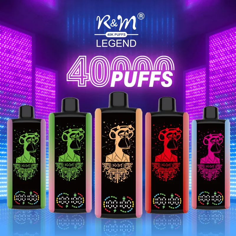 Kit jetable rechargeable R&M LEGEND 40000 Puffs (10 pièces/paquet)