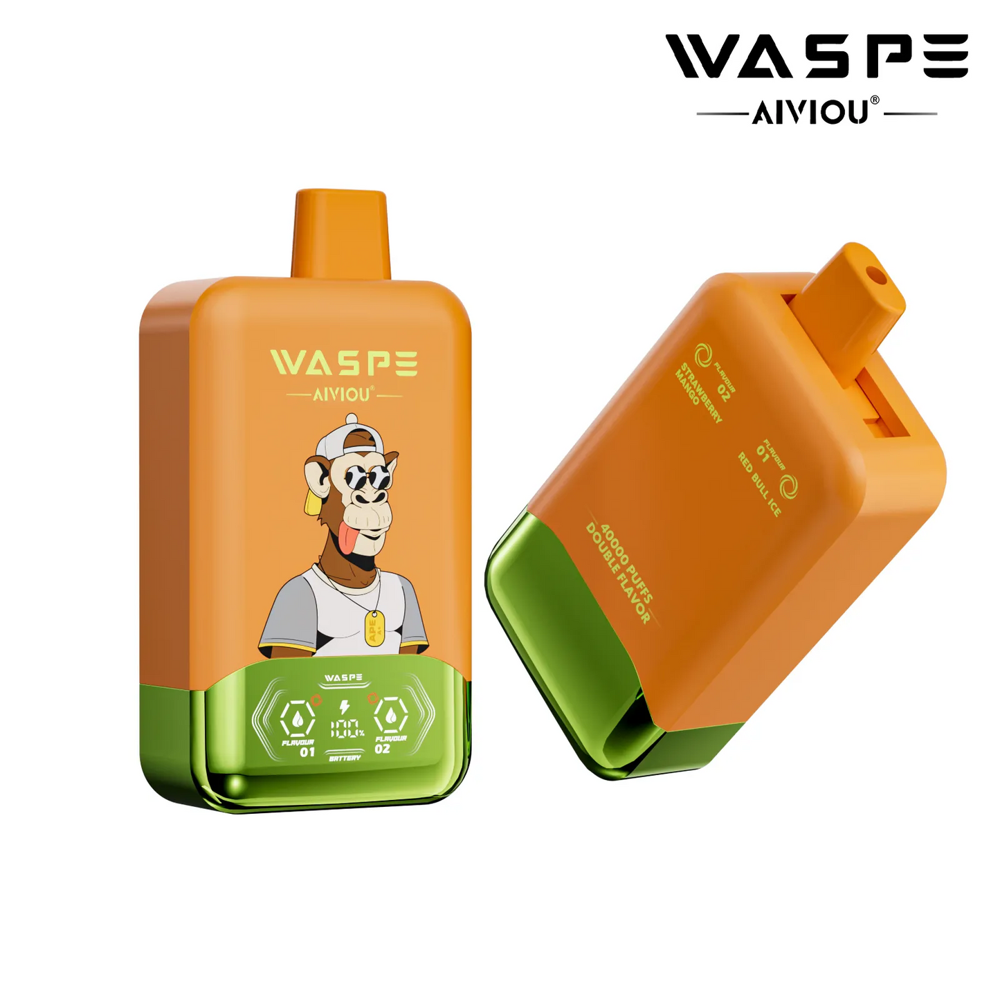 Kit jetable WASPE FIHP 40000 Puffs (Double Flavor)