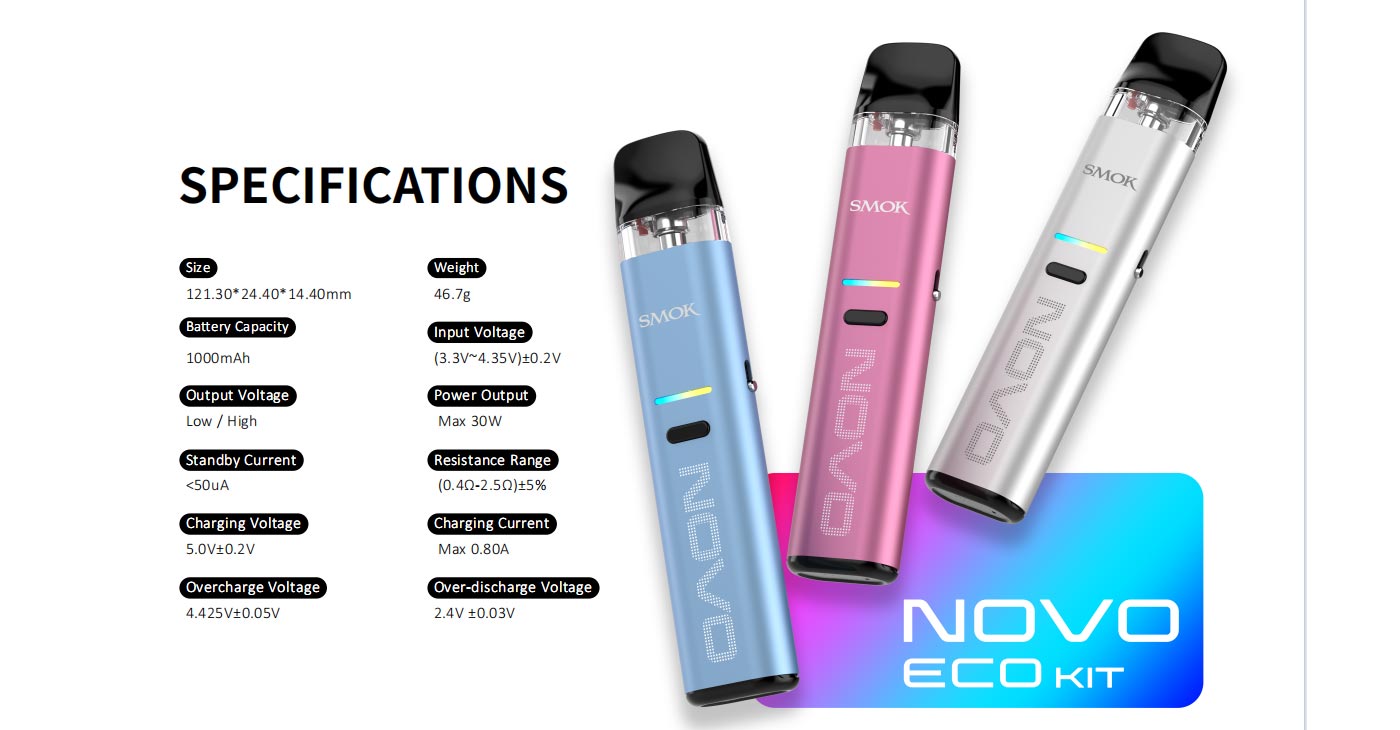 Kit Pod SMOK Novo Eco 30W