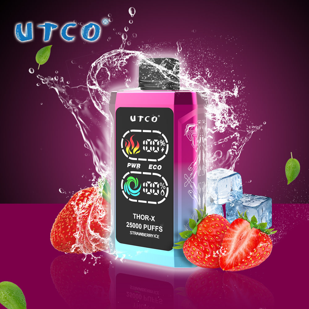 Vape jetable UTCO Thor-X 25000 bouffées Pré-remplie