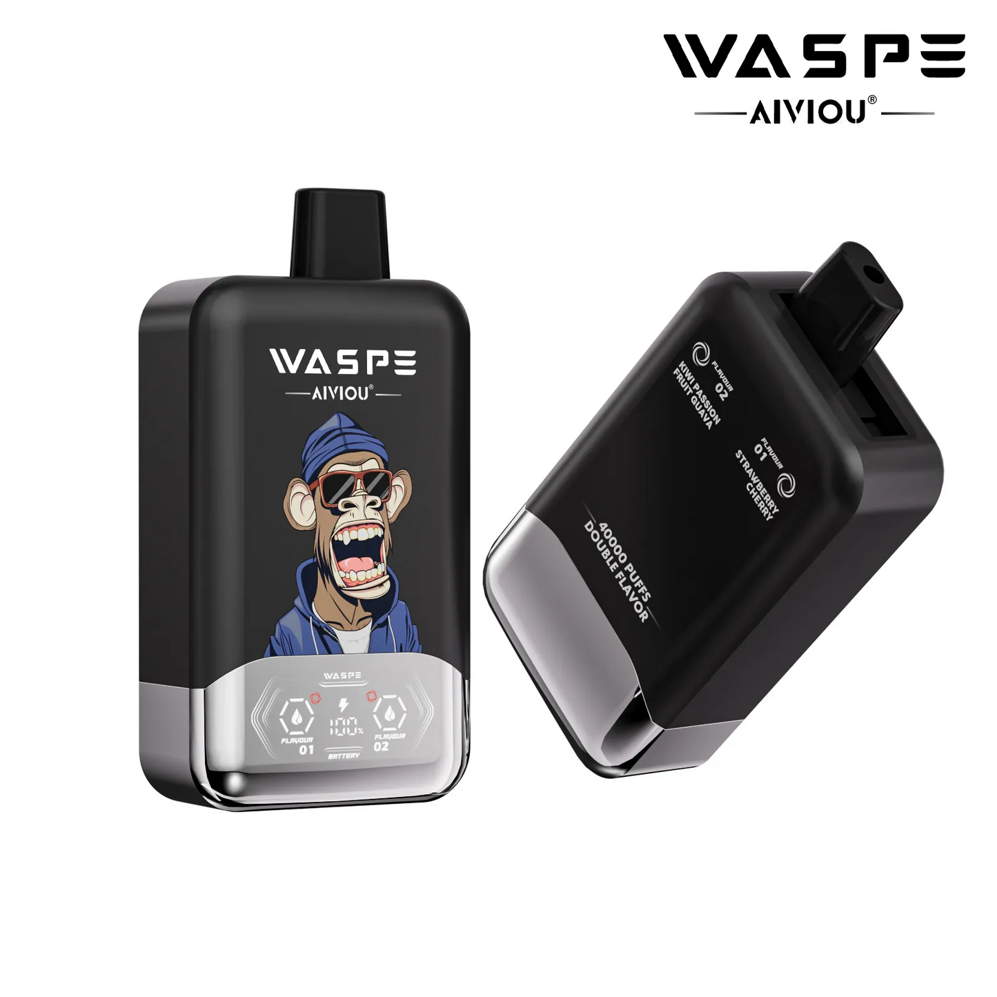 Kit jetable WASPE FIHP 40000 Puffs (Double Flavor)