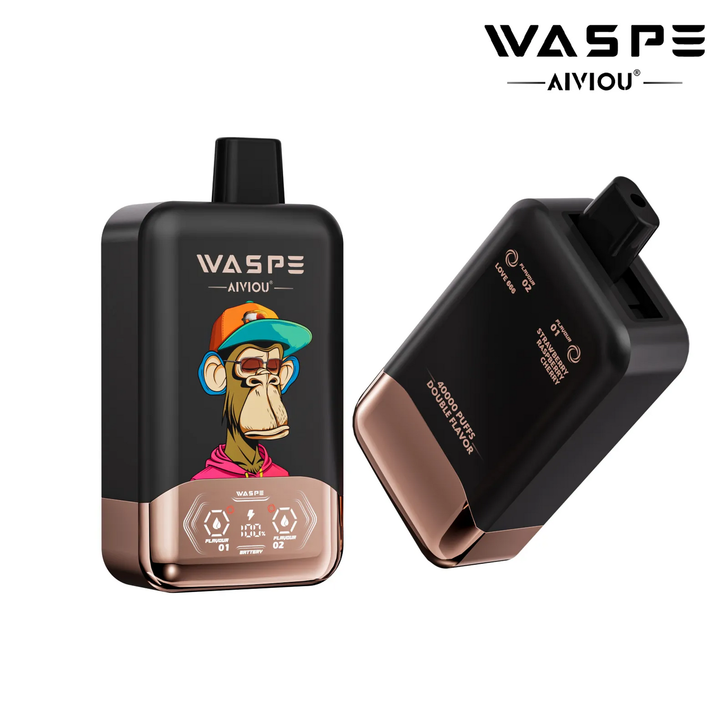 Kit jetable WASPE FIHP 40000 Puffs (Double Flavor)