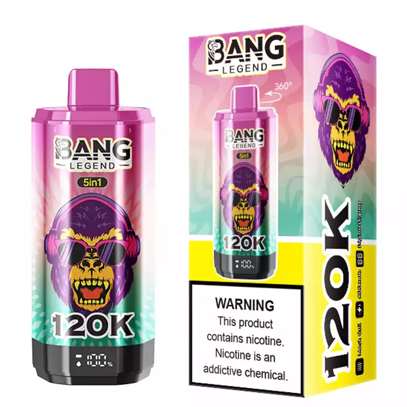 Kit jetable Bang Legend 120000 120K Puffs 5in1
